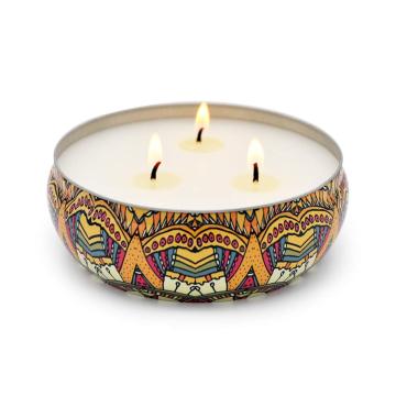 100% Natural Soy Wax Citronella Candles For Relaxing