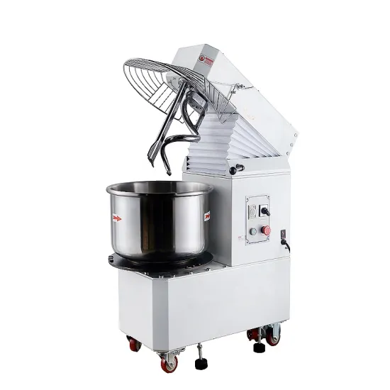 Professional Industrial Electric Automatic Spiral Dough Mixer - 12kg Capacity Heavy Duty Kneading Machine