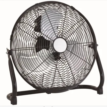 High-Velocity 24 Inch Industrial Floor Drum Fan with 2 Speeds