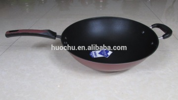 wok with 2 two handles