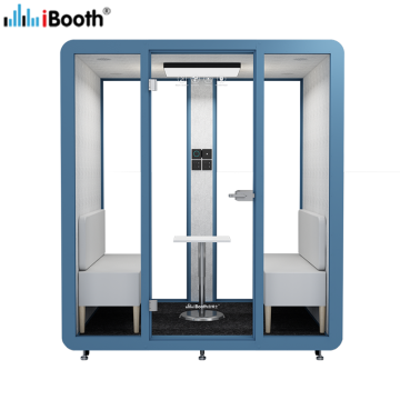 soundproof gymnastic booth with air purification system