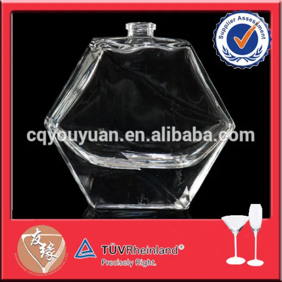 Pentagon 100ml shaped perfume bottles for sale