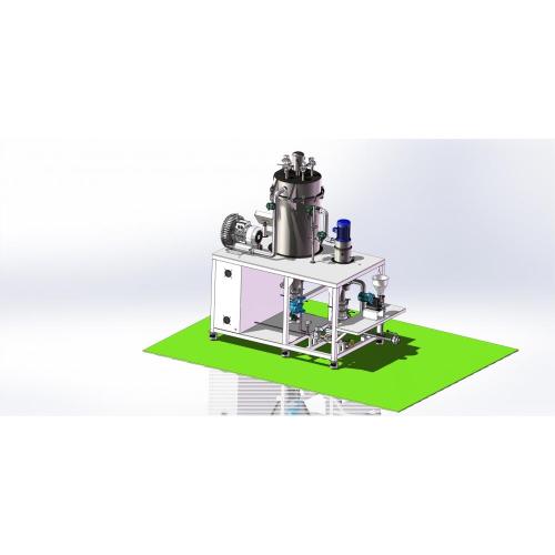 Three-in-one laboratory grinding classifier