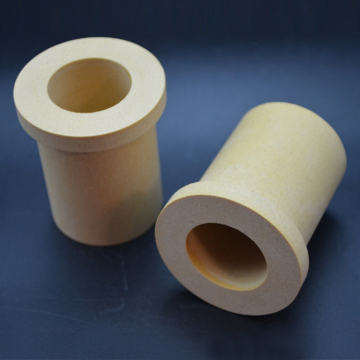 High Temperature Zirconia Ceramic Crucible for Muffle Furnaces