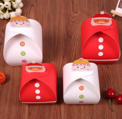 Unique design white chocolate paper box