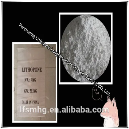 Purchasing Lithopone Langfang Pairs Horses Chemical CO. Ltd.