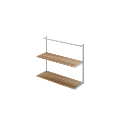 Nuveen Two-tier Wall Rack