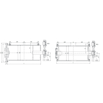 Wire Rope Winch Hoist Reel Drum