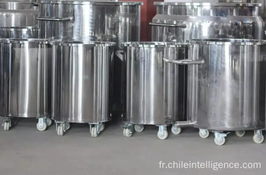 Réservoir d'eau de stockage personnalisé en acier inoxydable de