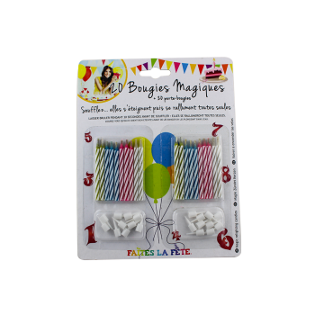 Relighting festival decoration candle