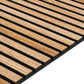 Wooden slat wall panel acoustic wood panel