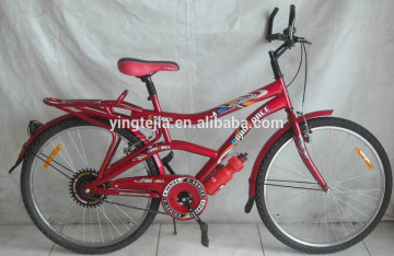 26 inch hot sale promotional Mountain bicycle in stock with single speed and steel rim for bangladesh market