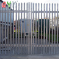 Curred Top Palisade Fencing Galvanized Palisade Iron Iron Fence