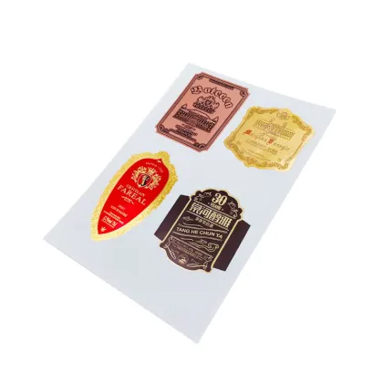 Special craft label sticker