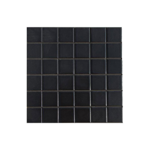 Telhas de piscina de mosaico de cerâmica preta para venda