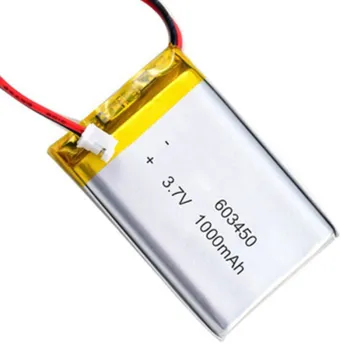 Li-Polymer Battery 3.7V with 1050mAh 1000mAh