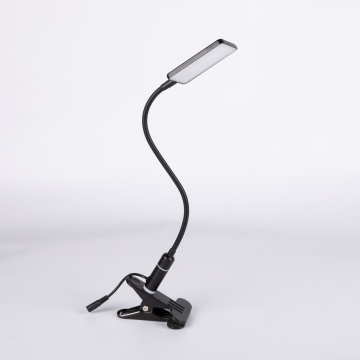 Adjustable Clip Lamp: A Versatile Dimmable Flex Arm Neck Reading Table Lamp with LED Clip-On Desk Light for Reading