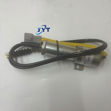 Stop Solenoid Valve 11N6 66090 for Hyundai R210LC-7H R220LC-7H Construction Equipment Parts