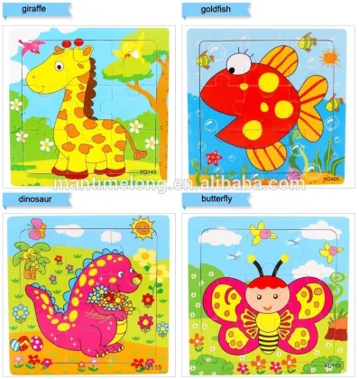 wooden puzzle toy factory