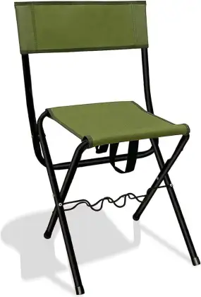 Portable Fishing Chair with Card Hook for Camping and Outdoors