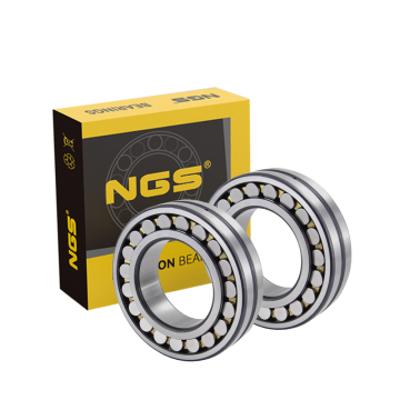 NGS Hoge Precision Dubbele rij bolvormige rollager 22214 Ca/W33 P5 stalen olie gecoat