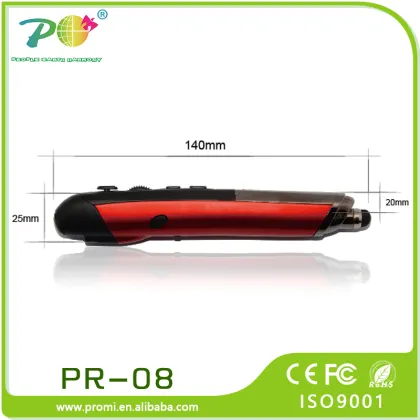 Ergonomic mouse wireless 2.4Ghz with laser pointer