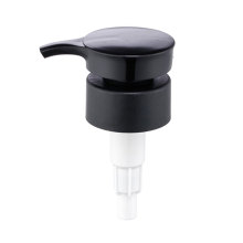 Vente à chaud Guangdong Yuyao Factory Matte Noir Plastic Dosage Pumps de lotion Pumps Top Cap 28/410 24/410