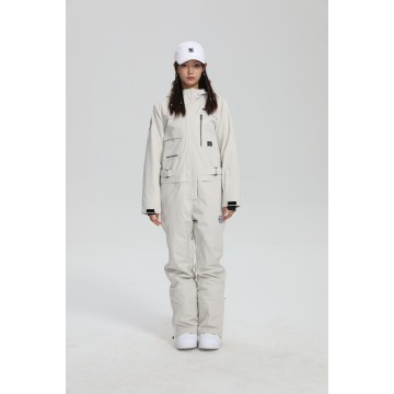 Waterproof Couple Workwear One-Piece Ski Suits
