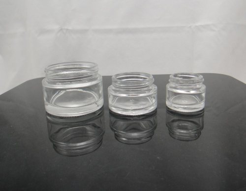 100g Clear Round Glass Cream Jar