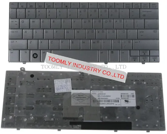 Brand New Silver Laptop Keyboard For Hp 2133 Mini-note, 468509-001, Mp-07c93us69
