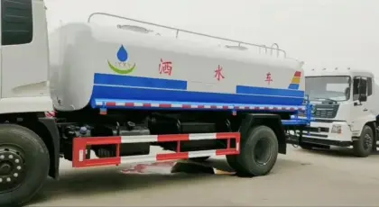 CLW 15cbm Stainless Steel Water Tank Truck