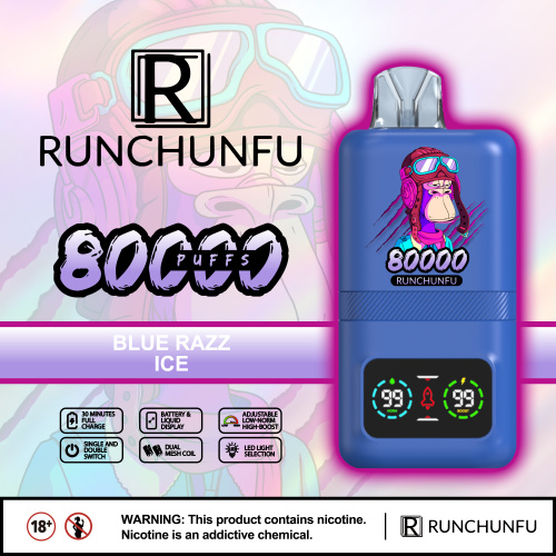 RUNCHUNFU 80K sedutan vape pakai buang