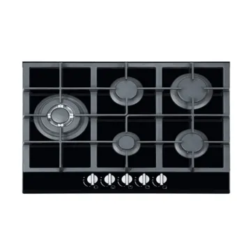 Tempered Glass 5 Burner Built-in Gas Stove Cooktop