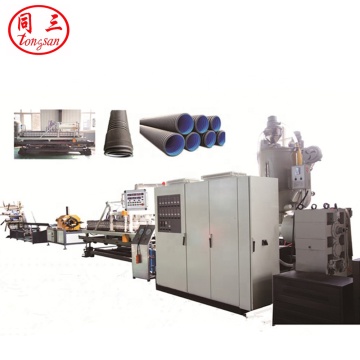 High Speed Aluminum Mold HDPE PP DWC Double Wall Corrugated Pipe Making Machine Manufacturer Price