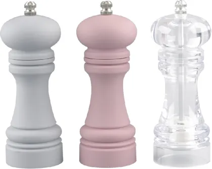 Plastic Housing Manual Salt and Pepper Mills