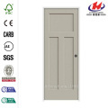 3-Panel Solid Core Painted Molded Prehung Interior Door