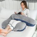 L-Shaped Pregnancy Pillow for Side Sleeping