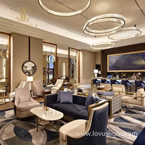 Villa chandelier Designer chandelier Luxury villa chandelier Living room interior custom chandelier