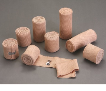 Medical Disposable High Elastic 85% Polyester Net Bandage