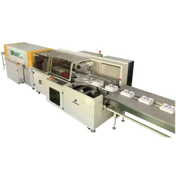 Non-Woven Sheet Cutting Sealing Shrink Wrapping Machine
