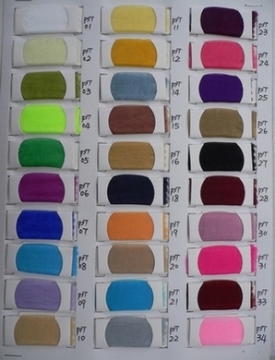 Colour Charts of Organza-4