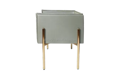Budget-Friendly Luxury Leather-Look PU PVC Bedside Table
