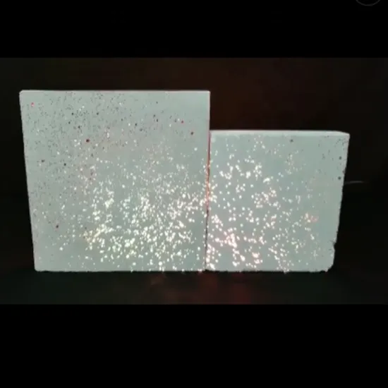 Customized Thickness Optical Fiber Concrete Luminous Brick