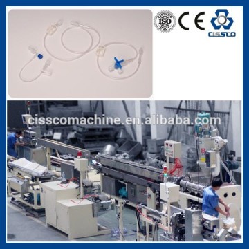 PE MEDICAL TUBE EXTRUSION LINE, PE PLASTIC MEDICAL TUBE MAKING MACHINE