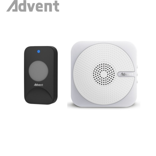 带 LED 灯和电池供电的无线门铃