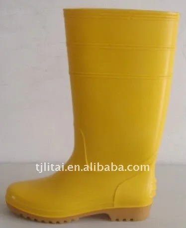 pvc boot women garden rain boots women and men clear pvc rain boots using Safety Shoes farming rain boots