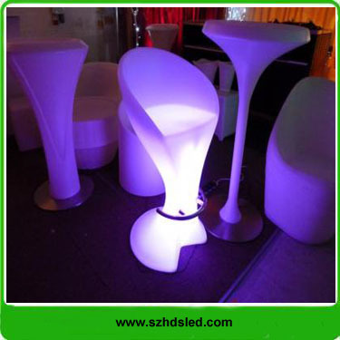 Sell bar furniture led chair, plastic glow chair