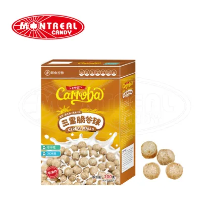 Non-fired healty grains snack breakfast cereal
