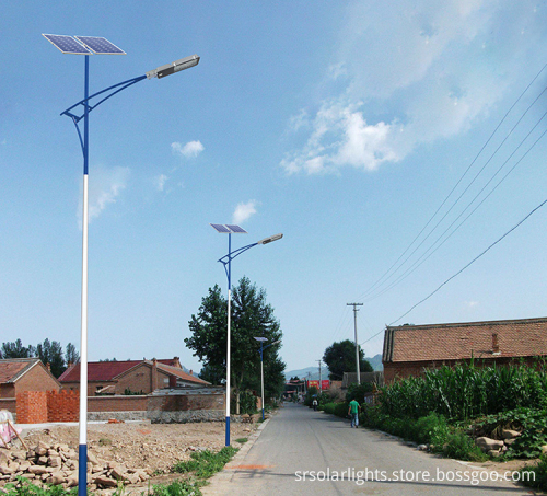 Integrated Outdoor Solar Street Lamp