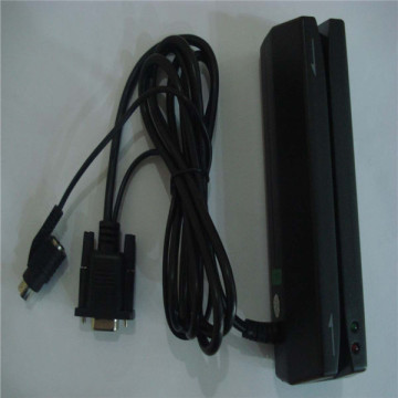 Magnetic card reader